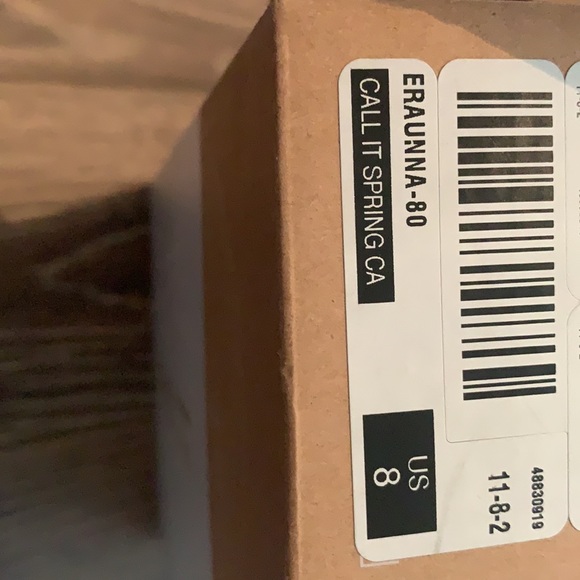 Ladies shoes metallic silver size 8 - Picture 4 of 4